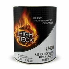 Hi-teck Hi-solids Acrylic Lacquer Primer Surfacer Gray New 77400 Gallon