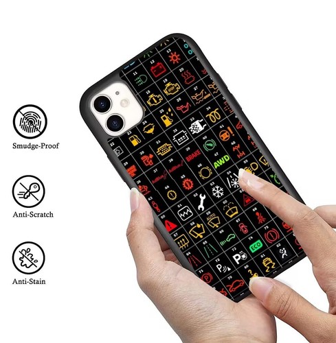 Anti scratch Case For iPhone SE XS XR Max 5 6 7 8 Plus symbols problem Dashboard - Picture 15 of 25