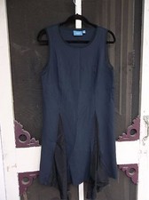 Vera Wang Women's Size L Knit Sleeveless Black Dress SIMPLY CUTE!