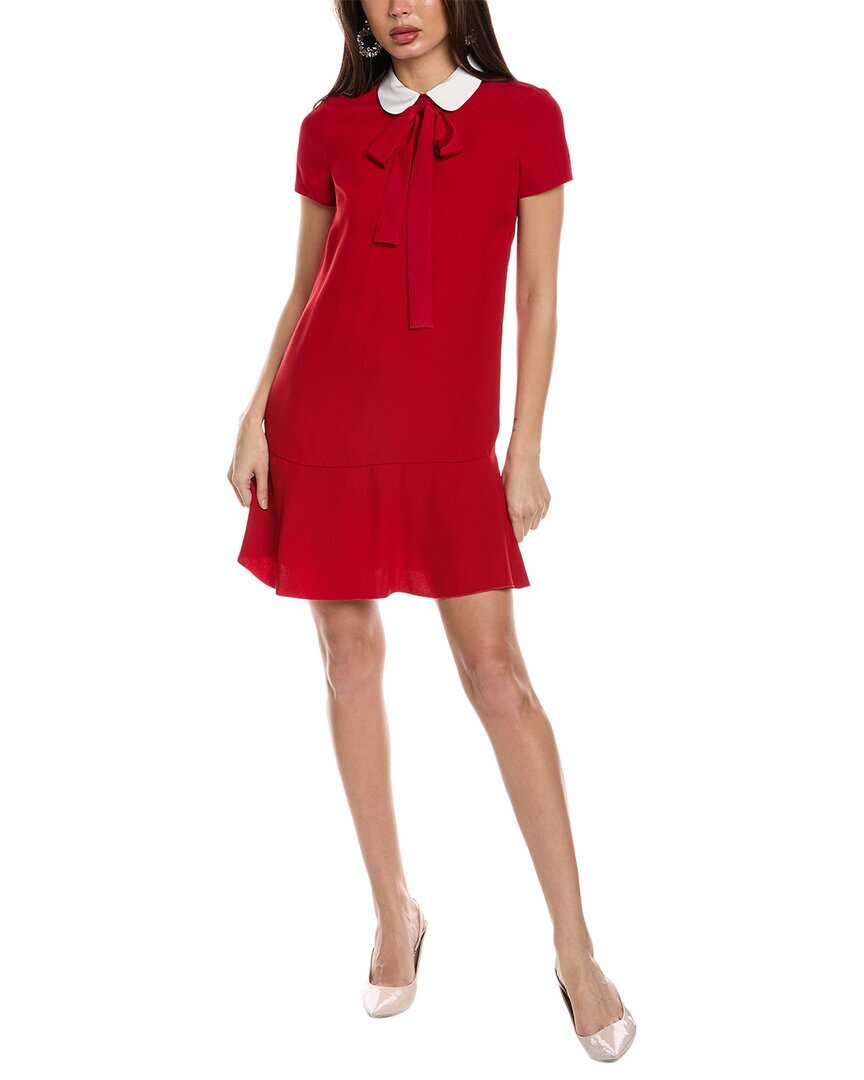 Красное мини-платье Valentino Женское Красное 40