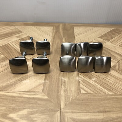 Knobs Dresser Cabinet Square Shaped Handles 1x1 w/mix Sizes Hardware