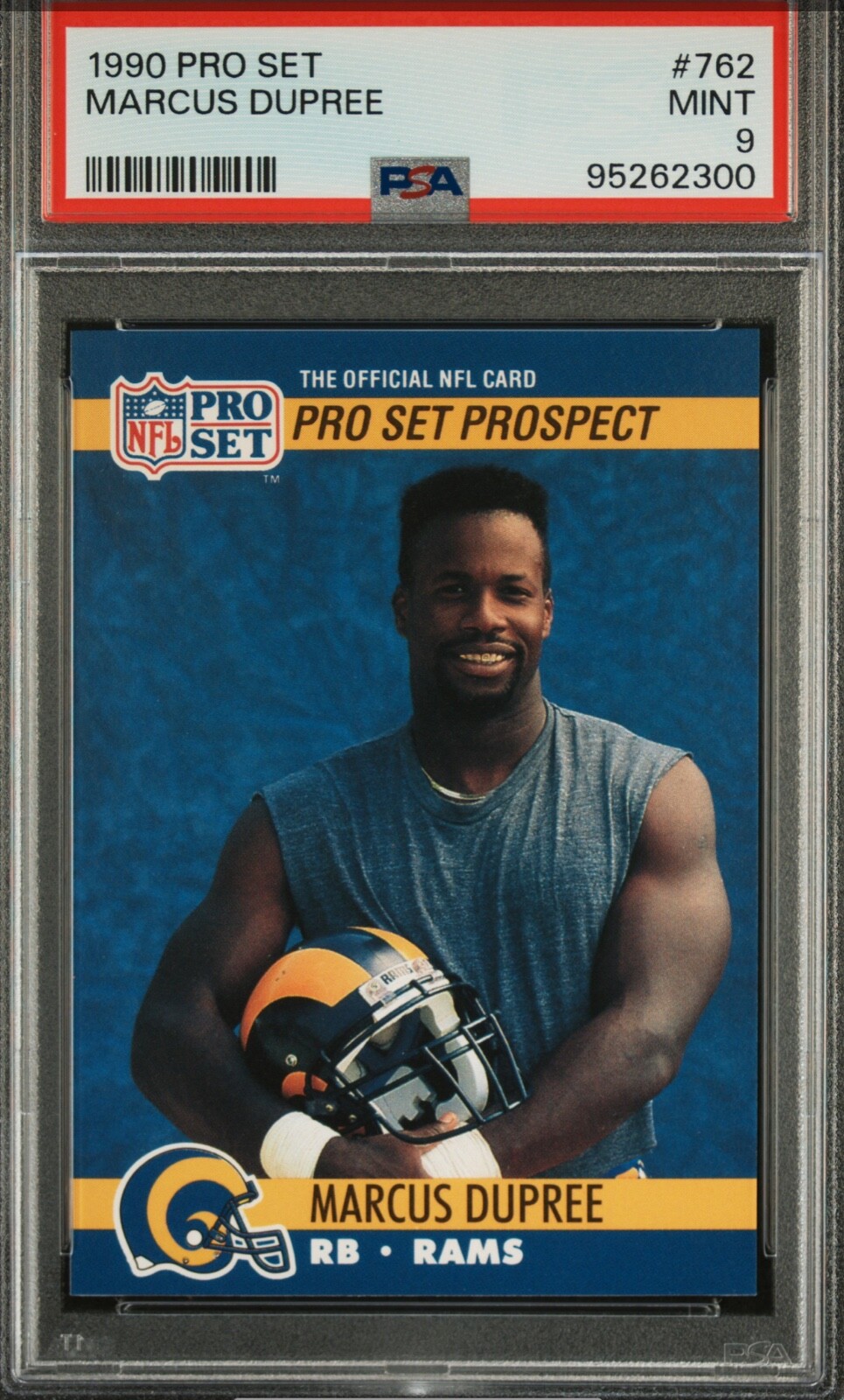 1990 Pro Set — Marcus Dupree — ROOKIE — MINT PSA 9 — NEW Case (Nov 2024 ...