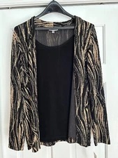 New Woman's Medium Tank Top & Jacket,  One Pc.  J M Collection, Evening Wear