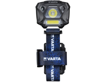 Varta Stirnlampe Kopflampe Work Flex H20 Head flashlight LED 8-mode Taschenlampe