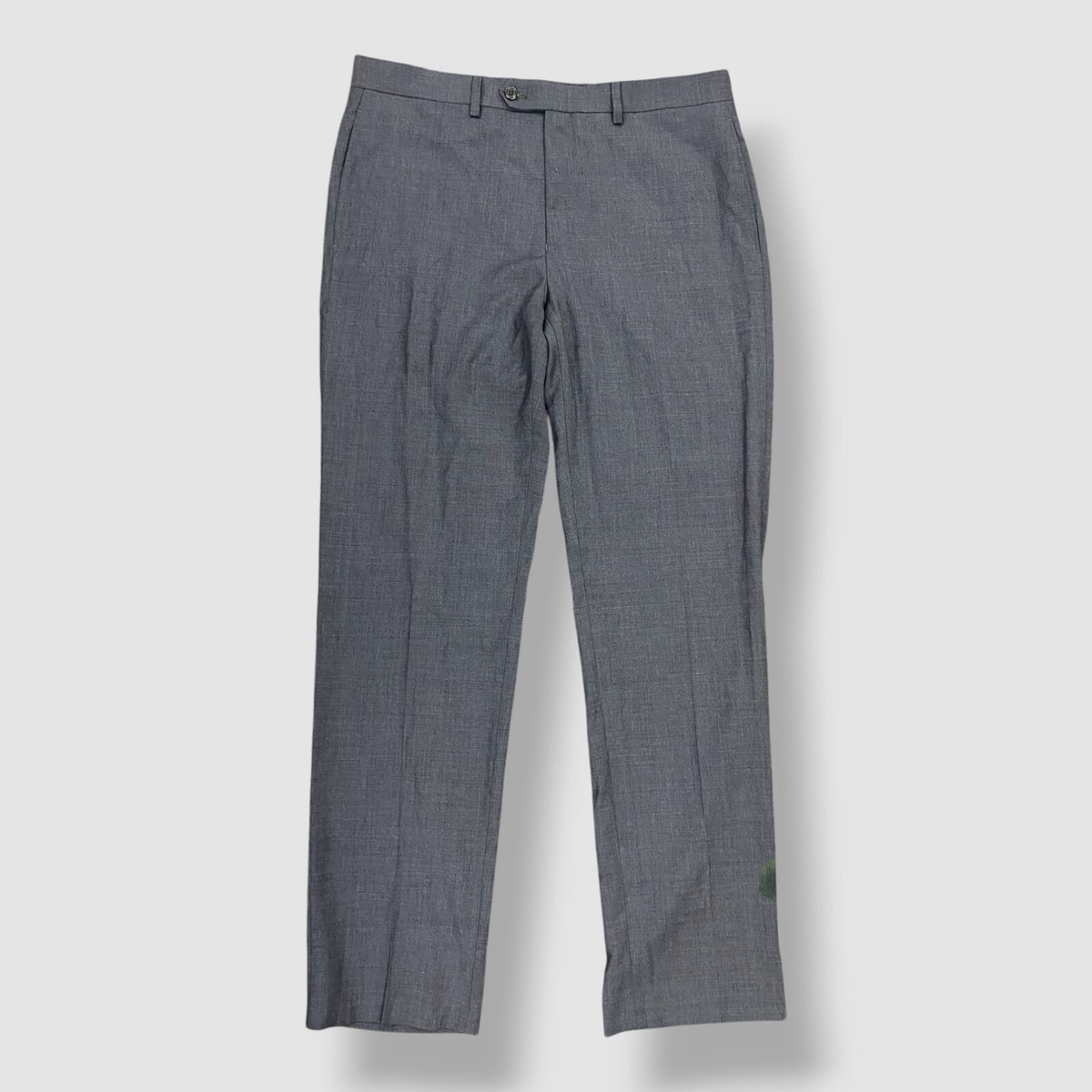 ralph lauren classic fit dress pants Lauren Ralph Lauren Mens Edgewood Classic Fit Stretch Suit Pants Blue 38/32  at Amazon Men's Clothing store