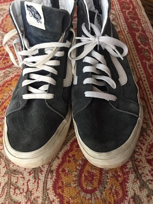 suede vans high tops