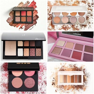 NEW Eyeshadow Palettes 6 Full Size Sephora Prestige Lot Pat McGrath Lawless etc!