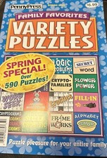 Family Favorites Variety Puzzles Over 590 Puzzles Spring 2023 Edition
