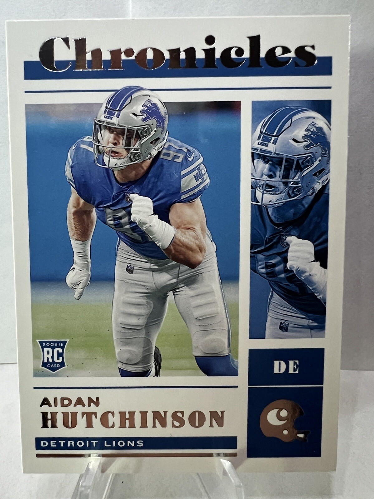 2022 Chronicles Aidan Hutchinson RC #47 Detroit Lions Rookie Card