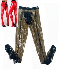 723 latex leggings high waist 3D crotch cut 0.4mm custom made