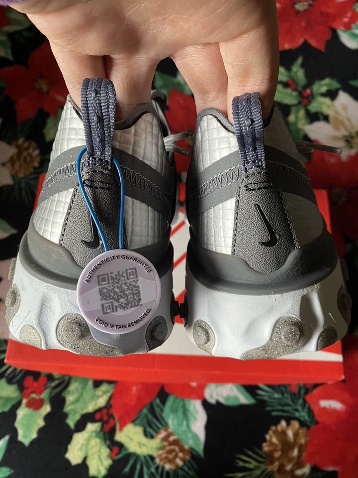 Size 9.5 - STEAL DS Nike React Element 55 Quilted Grid 2019 Og All - Image 4 of 4