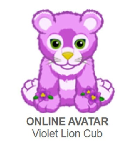 Webkinz Violet Lion Cub Code Only | eBay