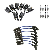 NGK Ignition Coil Wires & 8 Nickel Spark Plugs Kit For Savana 1500 5.3 V8 LMF