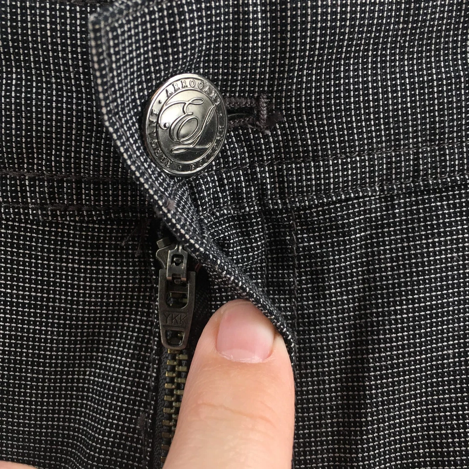 English Laundry Chino Pants Mens 36x34 (actual 37x30) Gray Cotton Blend Mid Rise - Image 4 of 4