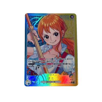 Nami (Alt Art) OP11-041 L A Fist of Divine Speed - ONE PIECE