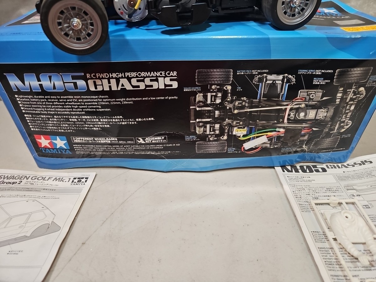 TAMIYA Volkswagen M-05 Chassis 1/12 Scale RC Car NEW BUILD