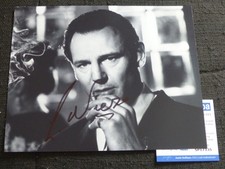 LIAM NEESON signed autograph 8x10 autographed "SCHINDLER'S LIST" InPerson ACOA