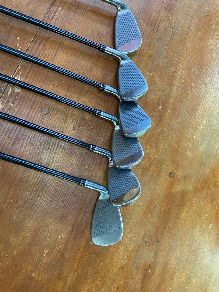 Power Built ver.31 6 Iron Set 5-Pw R Flex Golf Clubs Used C8 Balance - Image 4 of 4