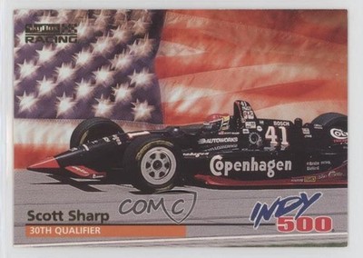 1996 SkyBox Racing Indy 500 Scott Sharp #39 w1s