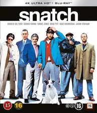 Snatch 4K UHD Blu-ray Alan Ford Benicio Del Toro Brad Pitt Dennis Farina