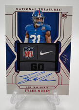 2024 National Treasures PLATINUM RPA Tyler Nubin 1/1 Laundry Tag Rookie 1 OF 1
