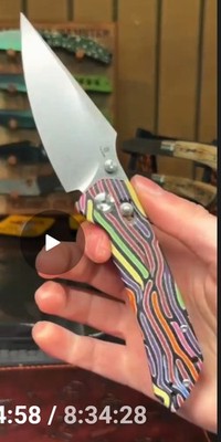 Tenable Knives Fenrir T1034VC1 Going Gear Exclusive Arcade Pattern
