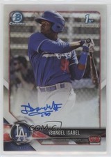2018 Bowman Chrome Prospect Refractor 205/499 Ibandel Isabel #CPA-II Auto 0w47