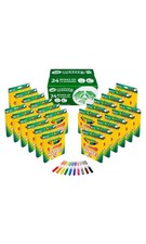 Crayola 24 Boxes of 10ct Broad Line Markers B...