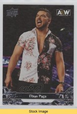2023 Upper Deck AEW All Elite Wrestling Speckled Foil Ethan Page #24 READ d8g