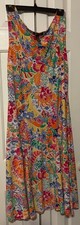 Ralph Lauren  Paisley  Stretch Vacation Vibrant Colorful Easy Wear Dress Brunch