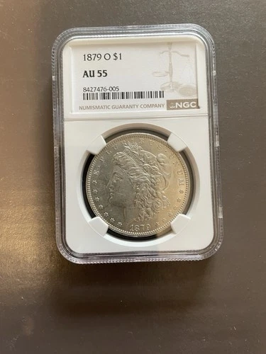 1879-O AU55 Morgan NGC Silver