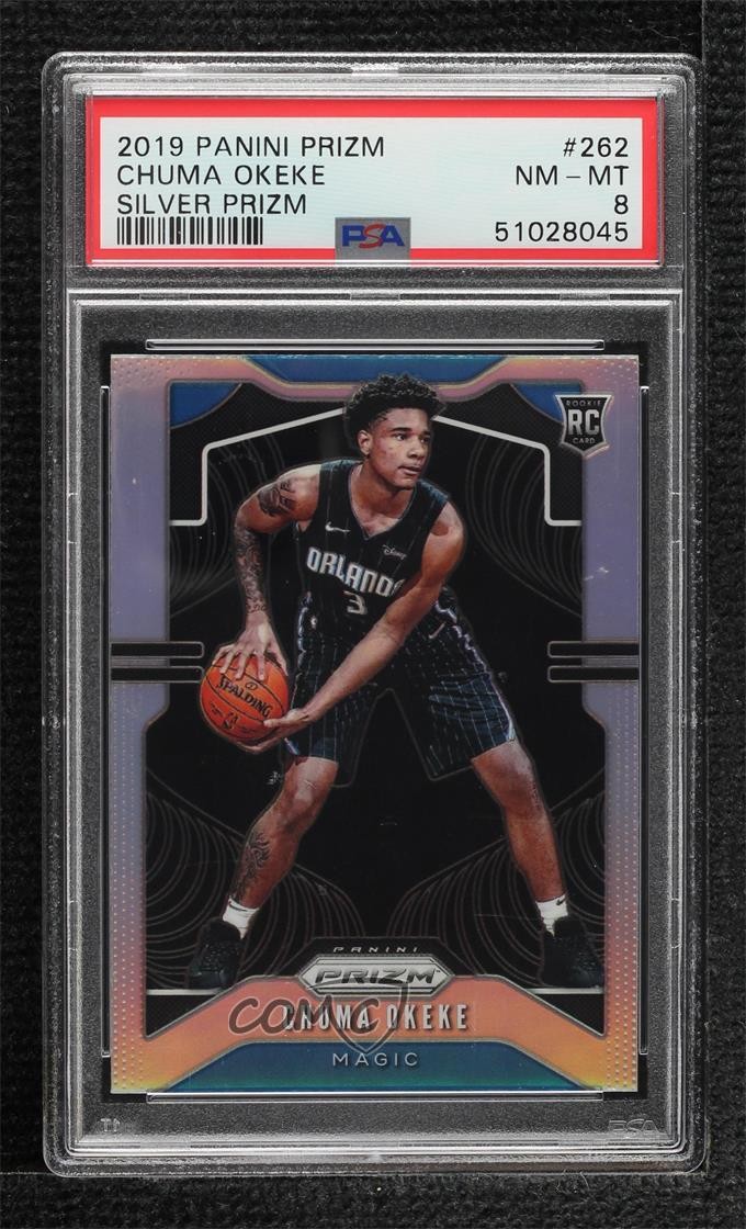 2019 Panini Prizm Silver #262 Chuma Okeke front