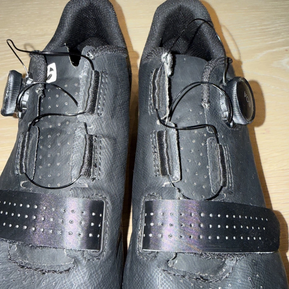 Bontrager Circuit Negro Carretera Ciclismo Bicicleta Sistema Boa Zapatos Para Hombre US 8 EUR 41 Foto 3 de 4