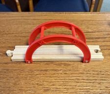 Vintage BRIO 33353 Wooden Suspension Bridge - Made In Sweden - Bridge Only