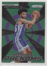 2018-19 Panini Prizm Freshman Phenoms Green Marvin Bagley III #24 Rookie RC 2r7