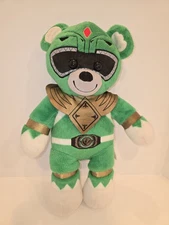 Build A Bear Mighty Morphin Power Rangers 25th Green Ranger Plush, No Sound