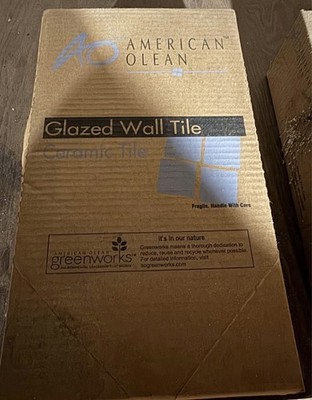 American Olean 4-1/4'' Ceramic Glazed Wall Tile Never Been Used. Priced Per Tile