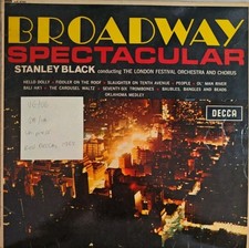 Various Broadway Spectacular Vinyl Record LP VG/VG LK4792 1965