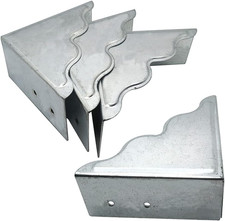 Metal Box Corner Guard 8 Pcs Large Retro Furniture Corner Protection Safety Corn