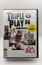 Triple Play 96 Sega Genesis 1995 CIB Complete In Box Tested Working