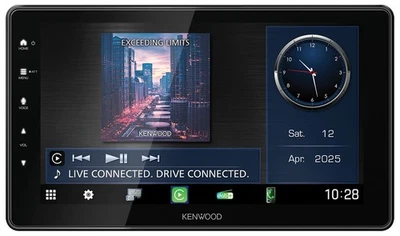 Kenwood DMX-F920DS MP3-Autoradio Touchscreen DAB Bluetooth USB CarPlay iPod AUX- - Bild 1 von 4