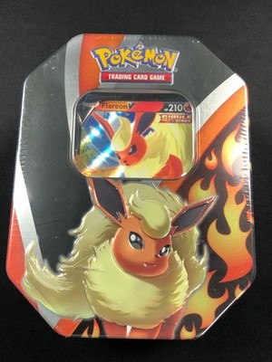 Pokemon Eevee Evolutions Flareon V Tin Sealed