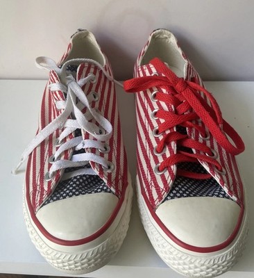 Converse Stars & Stripes USA Chuck Taylor All STARS Low Top Men s 5 Women s 7