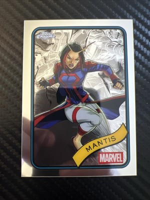 2025 TOPPS Chrome Marvel Comic Disney Mantis 171 Avengers
