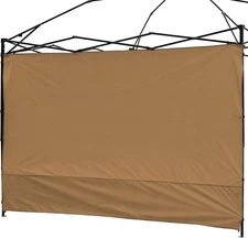 Canopy Sunwall Sidewall Gazebos Tent Waterproof for 10x10ft Pop up Canopy Straig