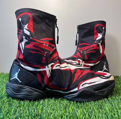 Nike Air Jordan 28 XX8 Oak Hill Black Red White Size 14 Sneakers