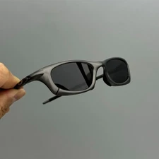 Oakley Mag four Sunglasses Black Lenses/Magnesium Four Frame