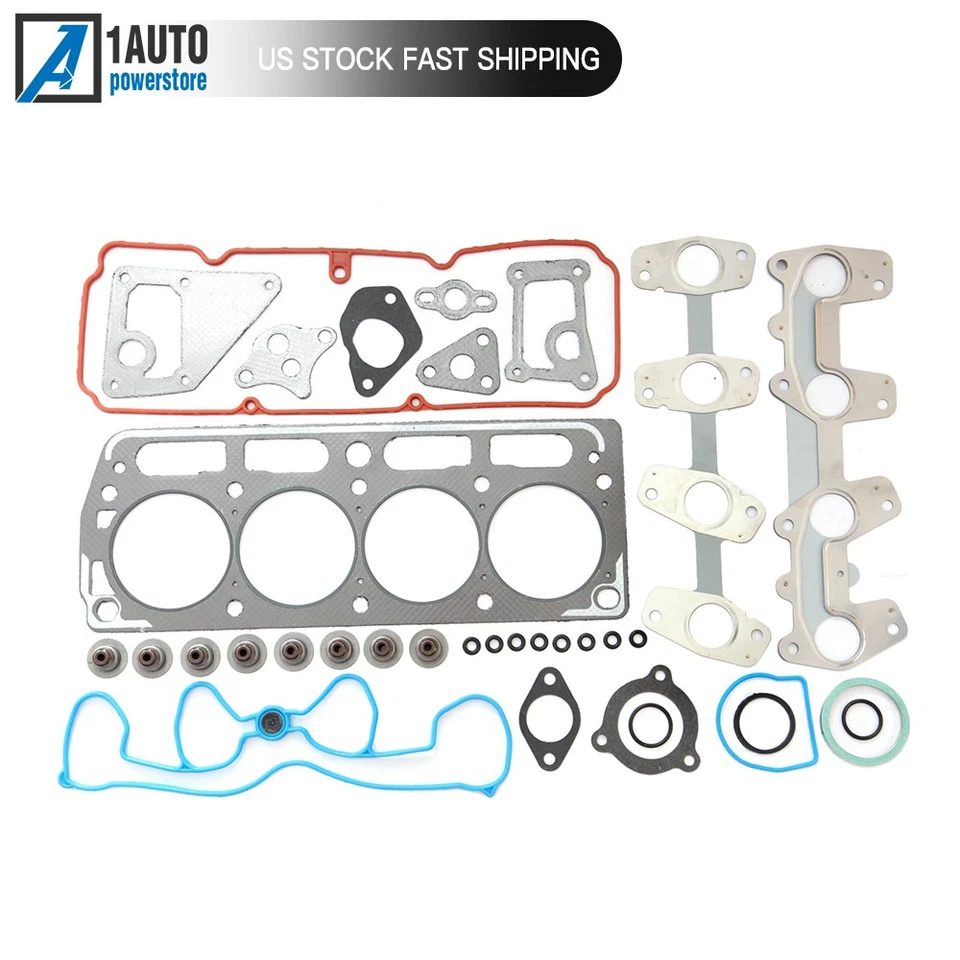Juego de juntas de culata para Chevrolet S10 Cavalier GMC Sonoma Pontiac Sunfire 1998-2003 Foto 3 de 4