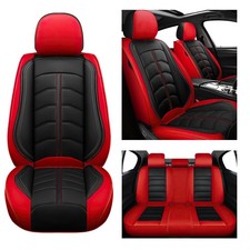 Car Seat Cover 5 Seats for Subaru , Premium Nappa Leather Sport Seat Cover