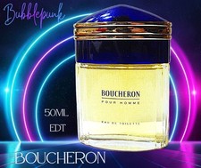BOUCHERON POUR HOMME Men's EDT Spray 50ml  NWOB